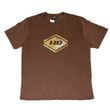 Camiseta Masculina HD Diamond Logo MARROM-H0422- -1-